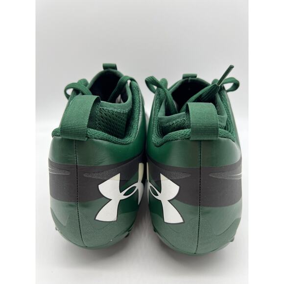Under Armour Nitro Mid Green Black Men's Football Cleats 1290962 055 Size 12 NEW - Picture 9 of 12